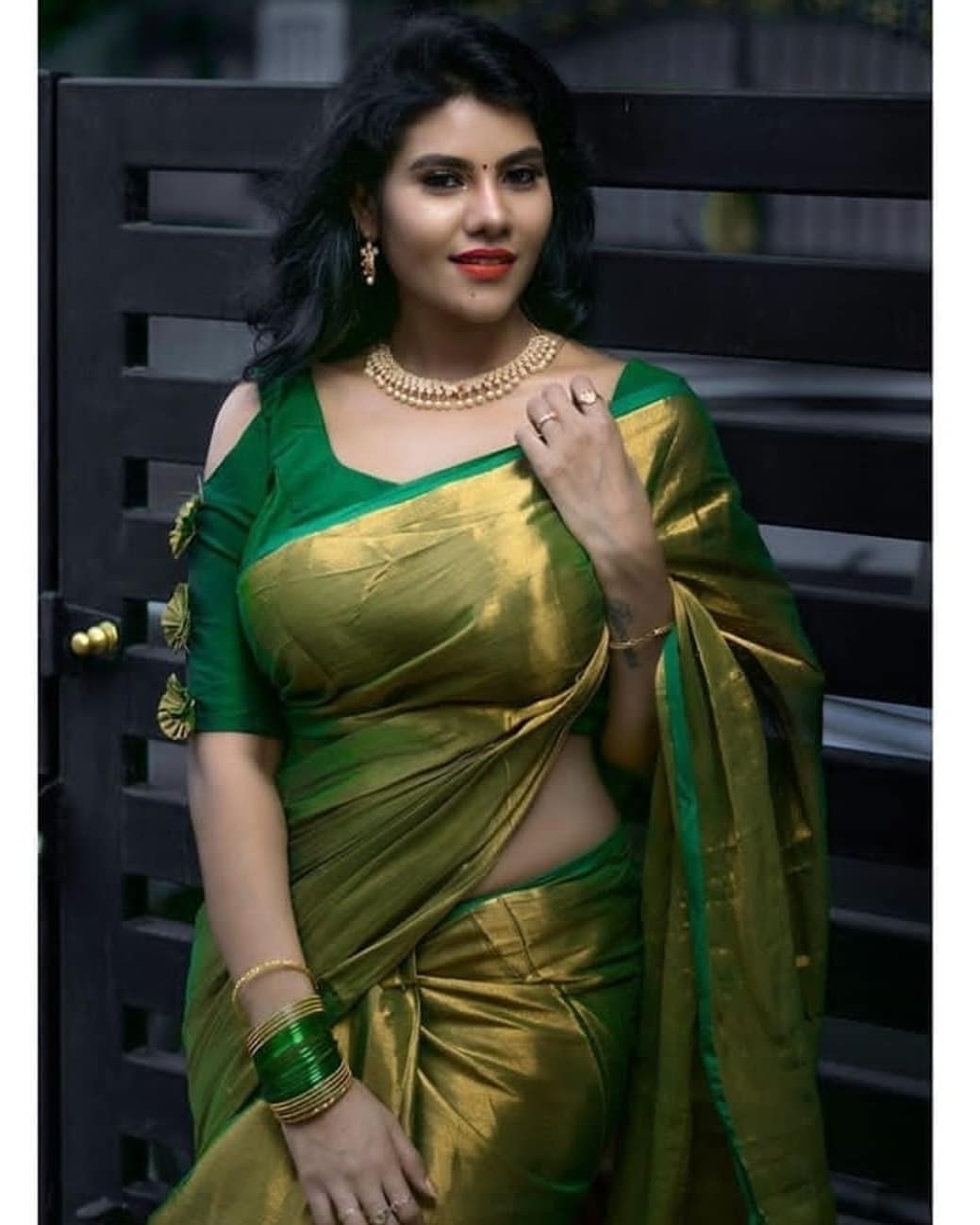 Sexy Telugu serial actress Nivisha new photoshoot