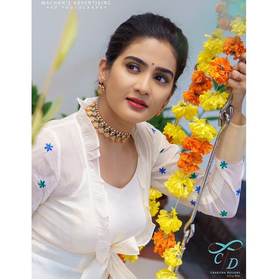Aditi Ravi traditional wear photoshoot