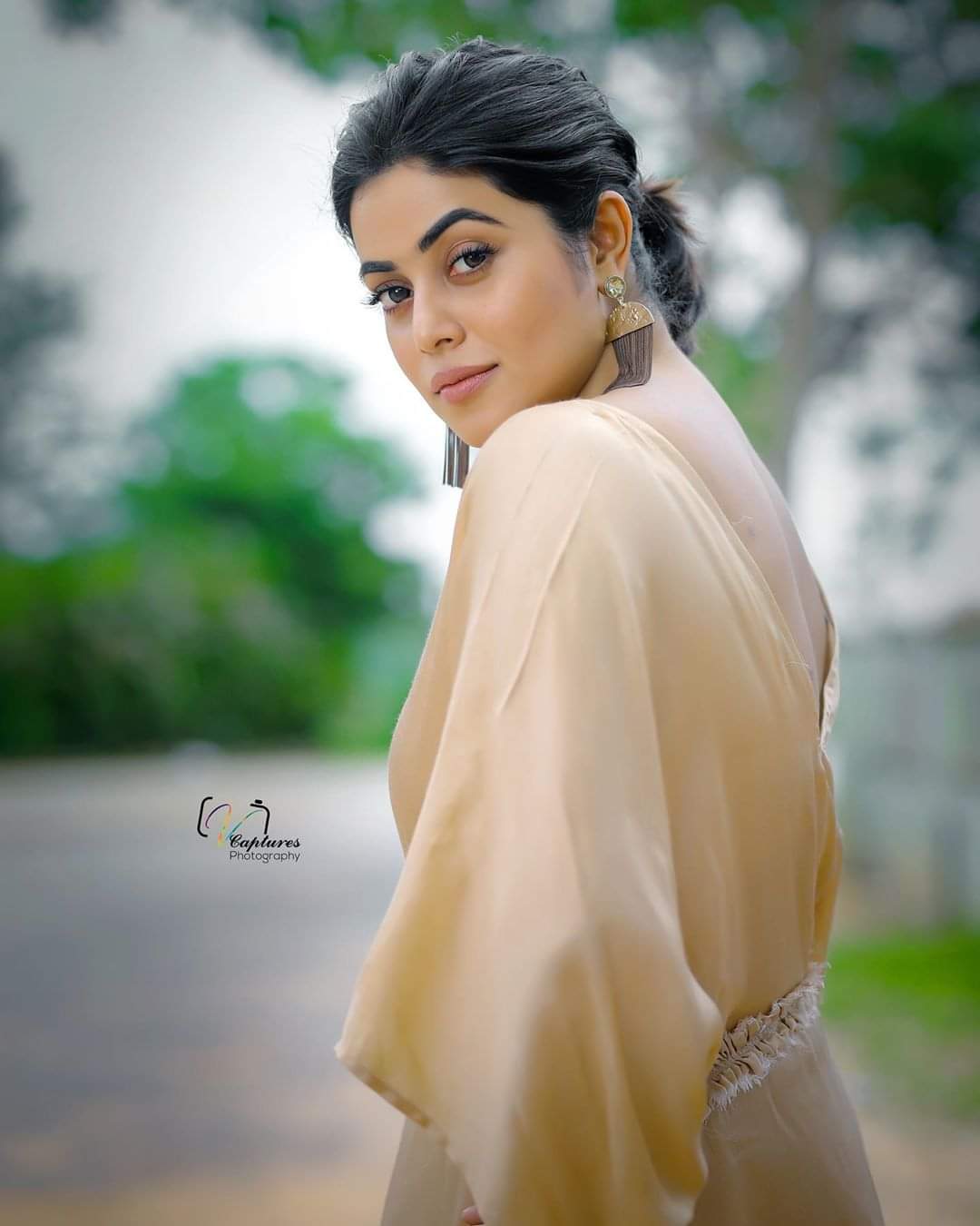 Shamna Kasim (Poorna) Hot HD Photoshoot Photos in White dress