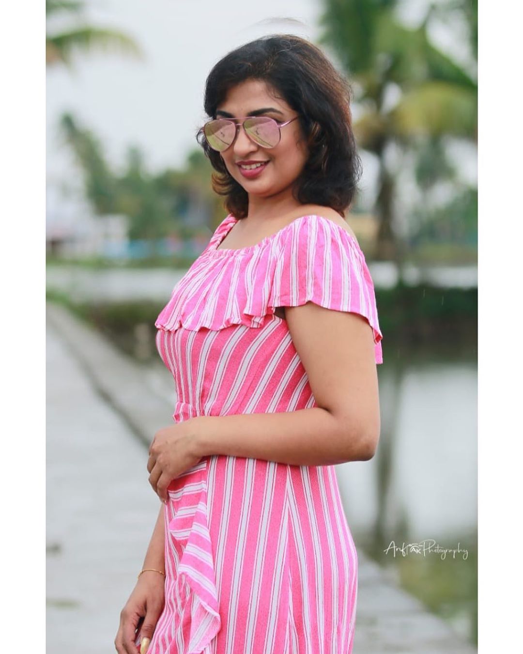 Nima Chandra hot and sexy look in modern dress