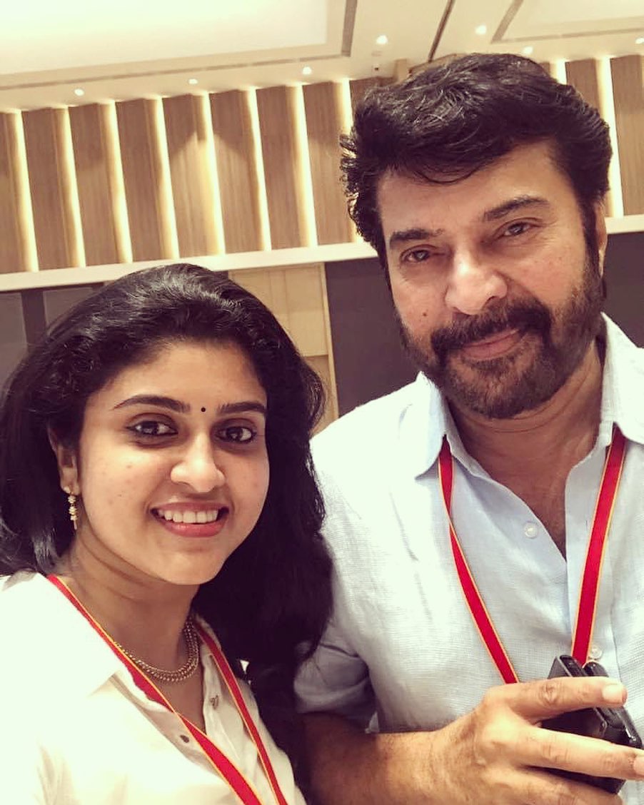 Rasna pavithran and Mammookka new photo