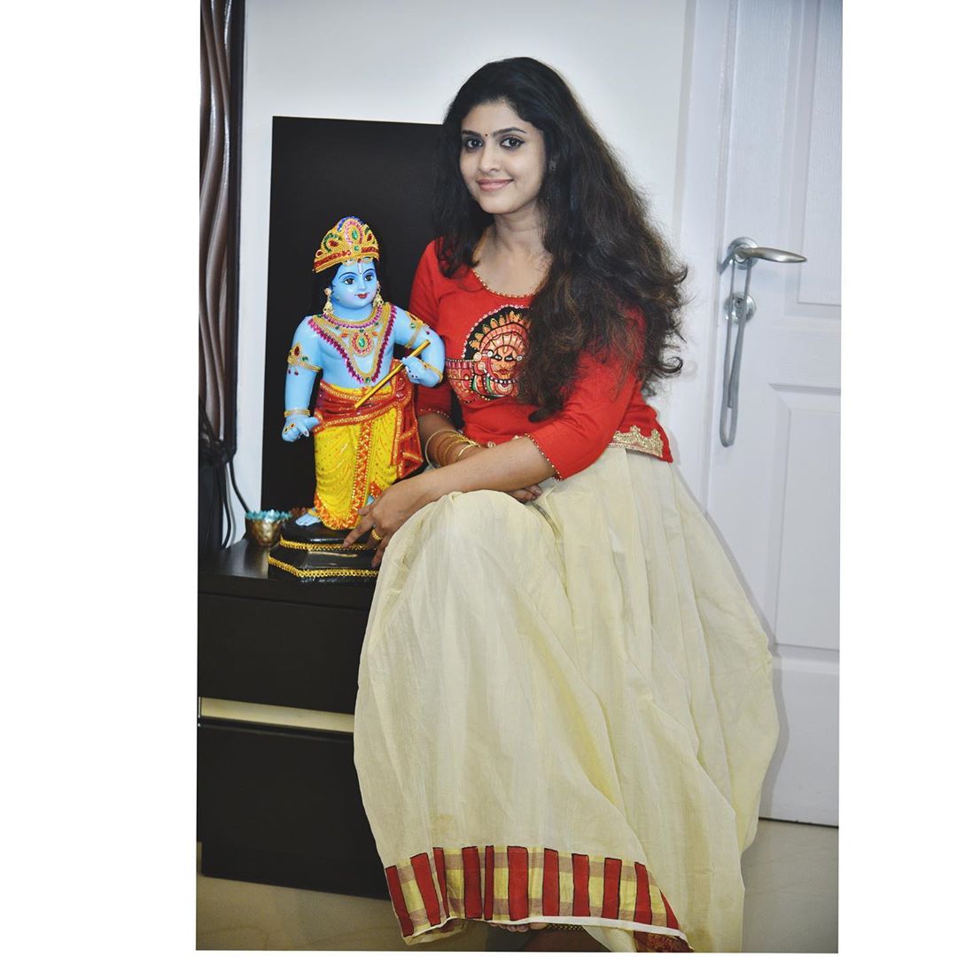 Malayalm actress rasna pavithran Sreekrishna jayanthi special photo gallery