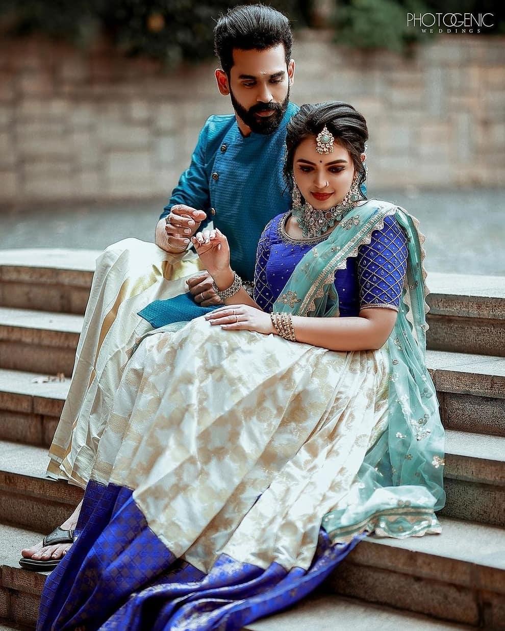 Pre-wedding photo shoot | yuvakrishna and mridhula vijai beautiful and spicy photos gallery