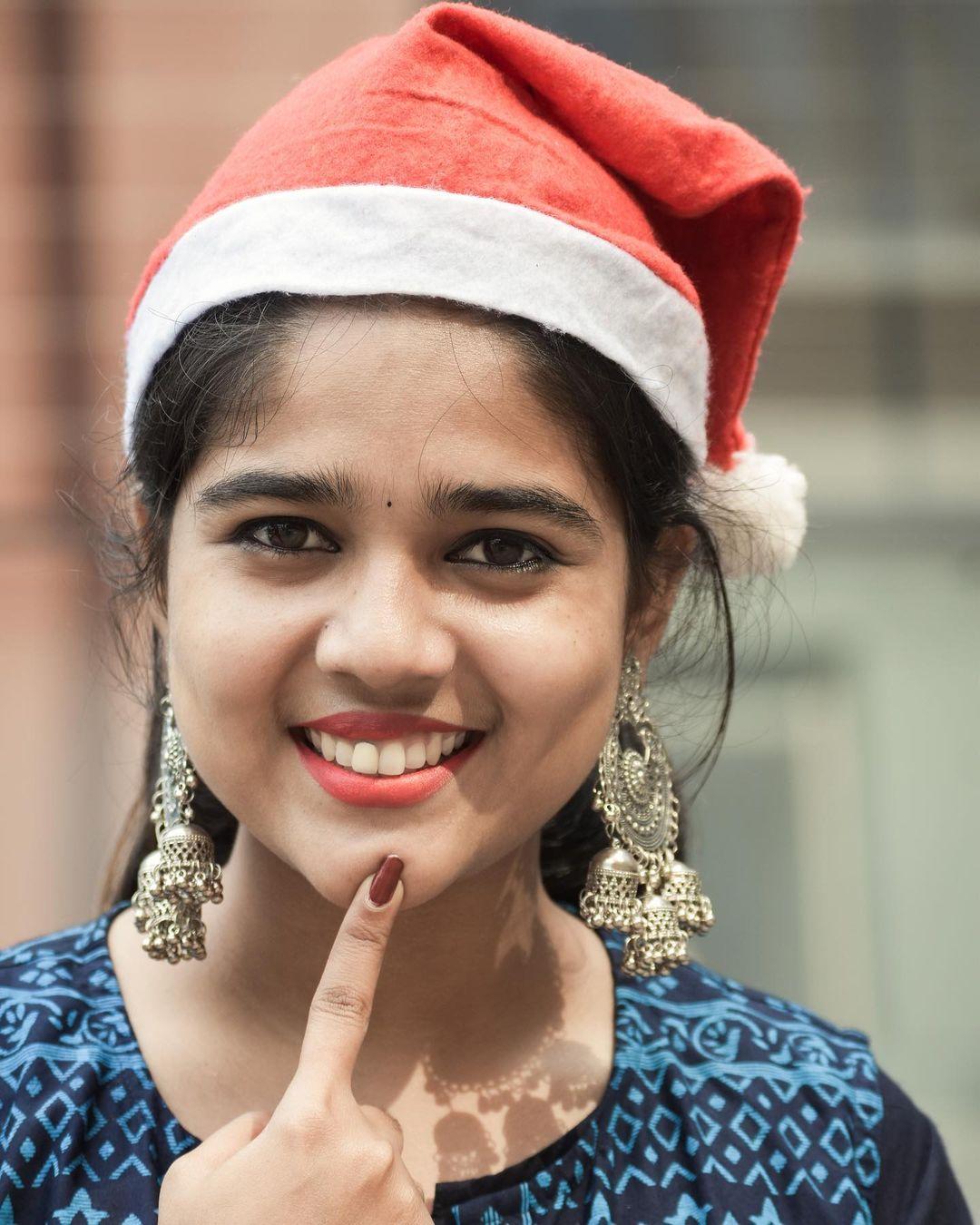 Dhanya S Rajesh ( helenofsparta ) Christmas celebration photos gallery