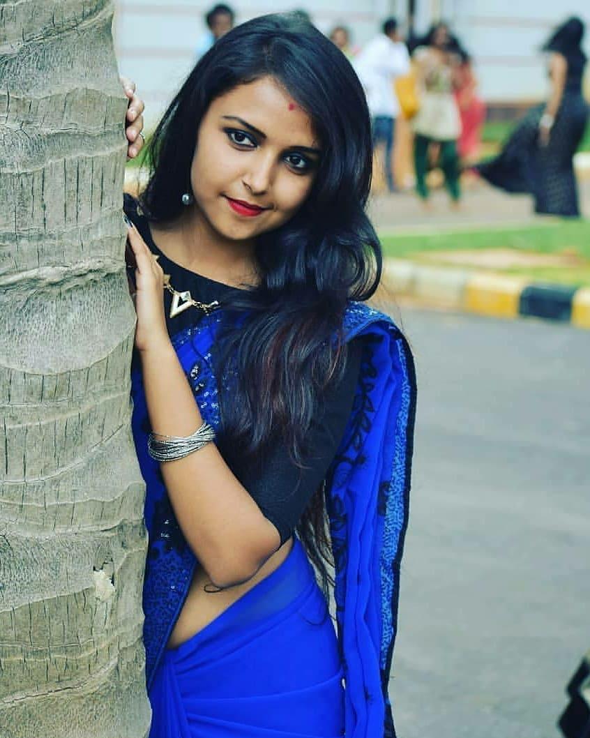 Kannada television actress hot gallery | Nisha Ravikrishnan looking very glamorous photos