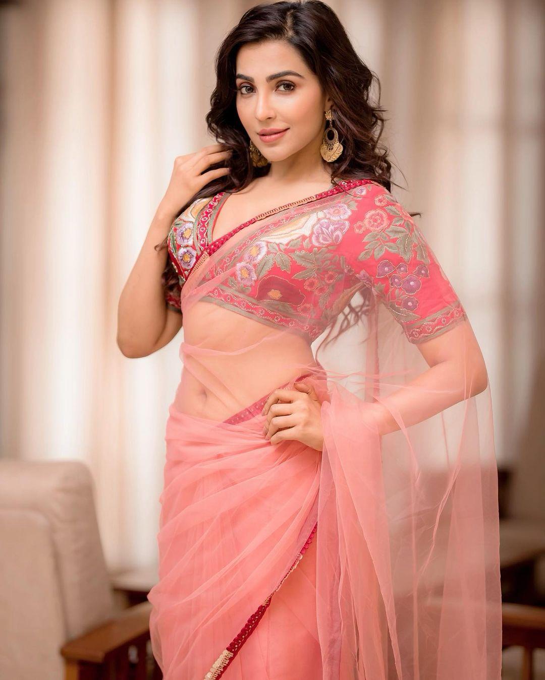 Transparent saree hot photos gallery | Parvati Nair looking very glamorous photos