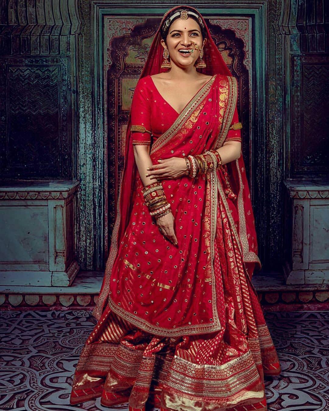 Tamil anchor bridal makeup hot photos | Dhivyadharshini looking very beautiful and glamorous photos gallery