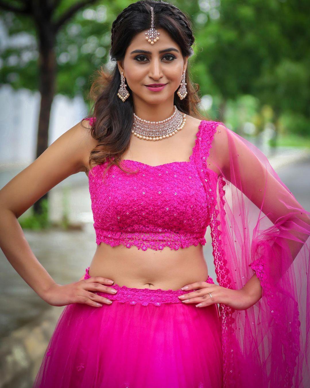 Telugu Actress hot and sexy photoshoot | Varshini Sounderajan looking very beautiful photo gallery