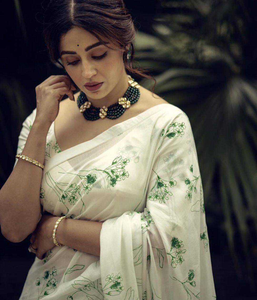 Saree exposing photo : Neha pendse latest hot photos gallery