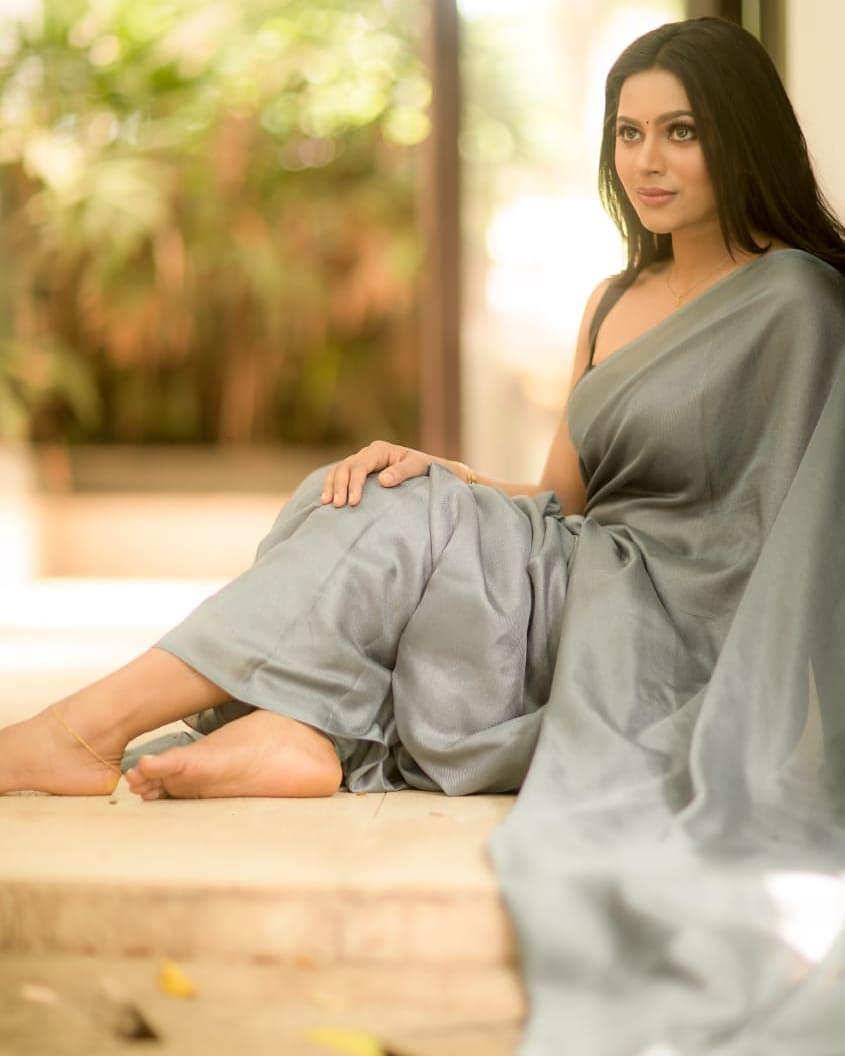 In saree hot photo gallery | actress Delna Davis hot and sexy photos