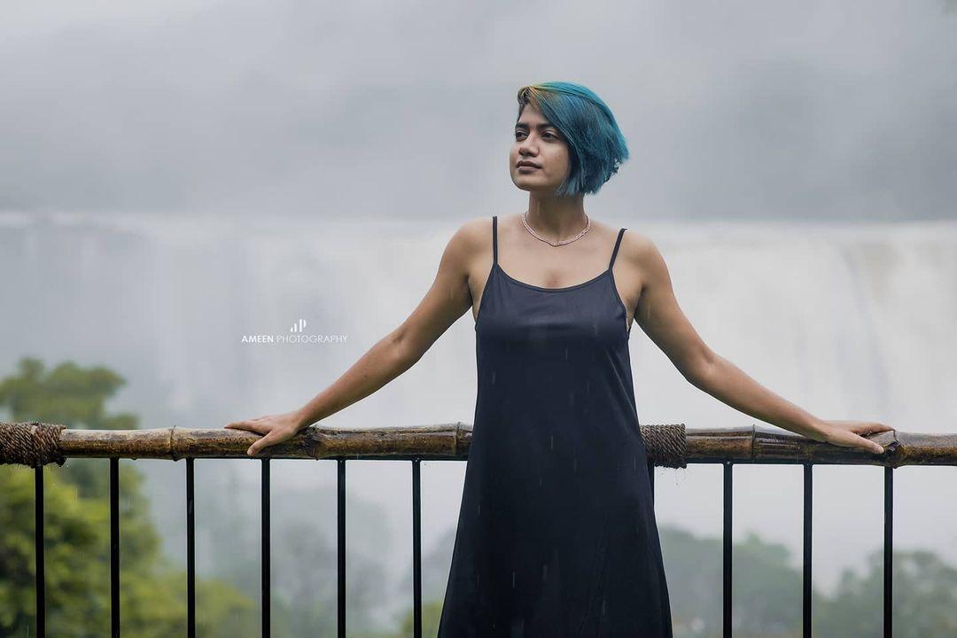 Anarkali Marikar in bikini hot photos in Athirappilly waterfall | Actress Anarkali Marikar latest hot photos