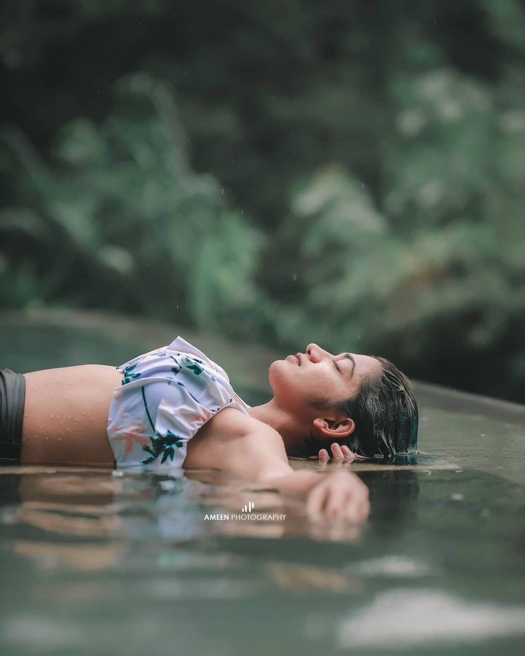 Athirappilly waterfall photos | Anarkali Marikar latest hot and sexy photoshoot