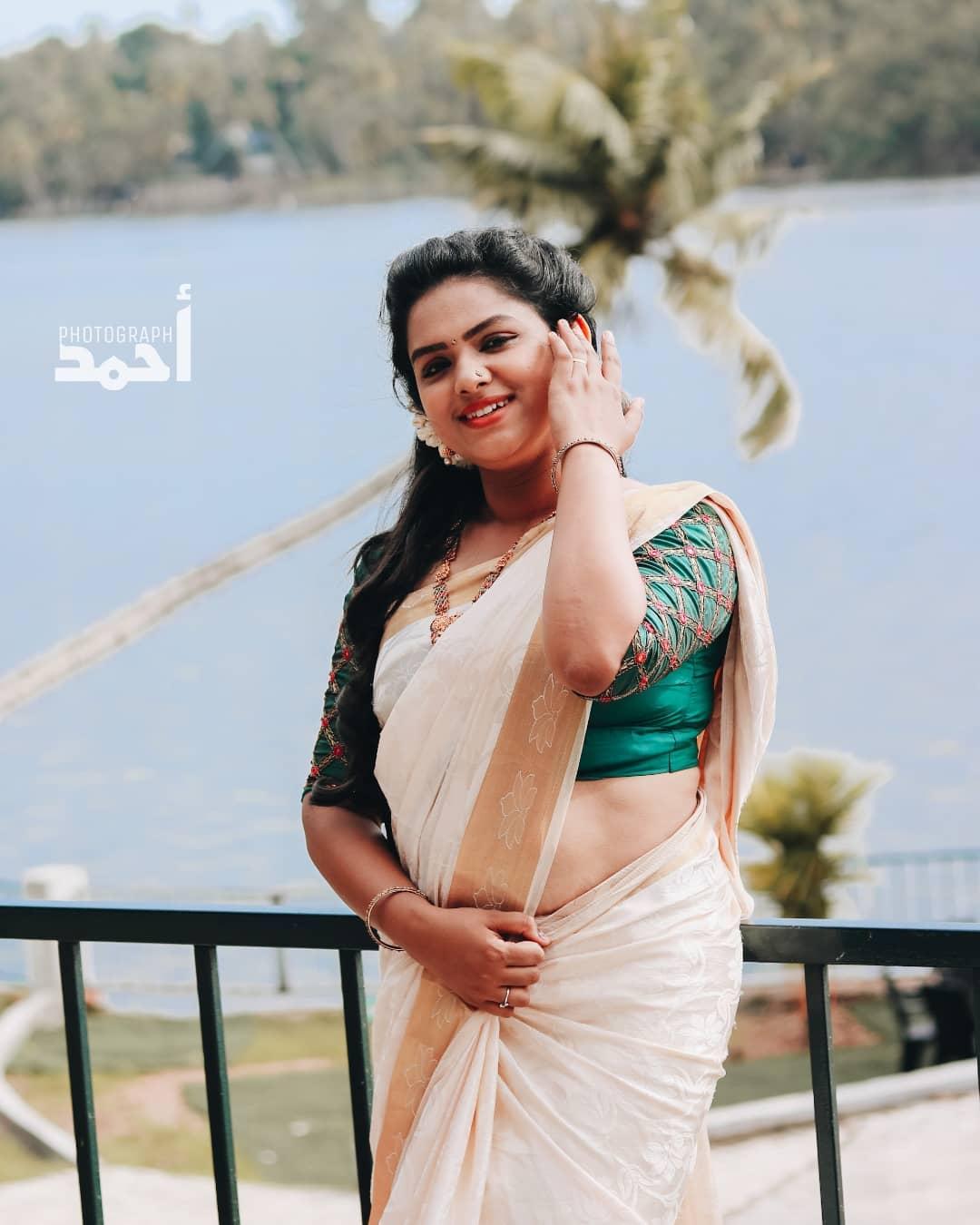 Set saree exclusive hot photos | Lekshmi pramod in saree latest hot photos gallery.