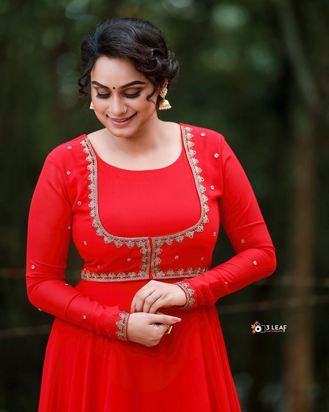 Latest churidar fashion photos | lakshmi nakshathra latest hot and sexy photoshoot