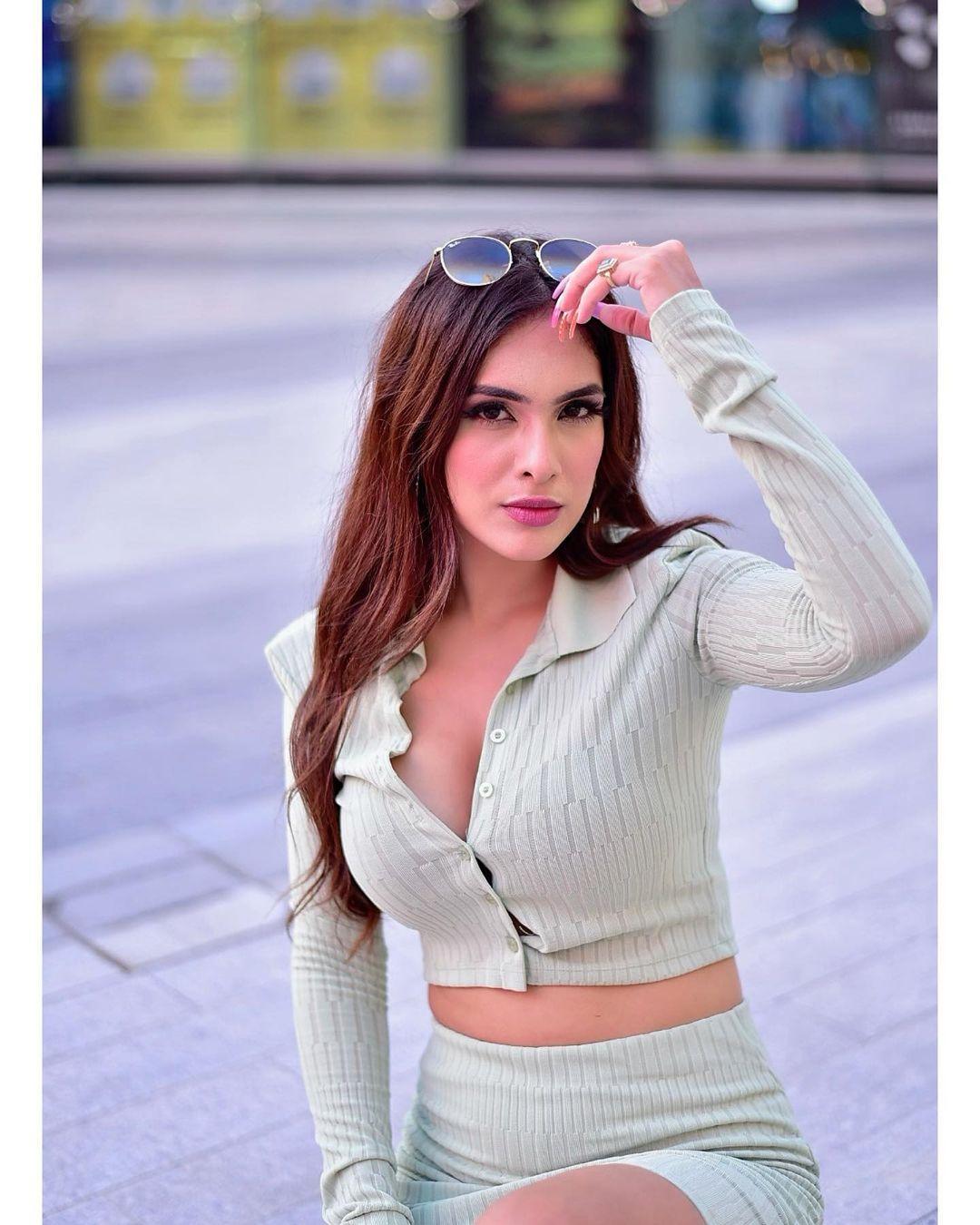Bollywood actress Neha Malik in Dubai hot photos | looking very attractive hot photos