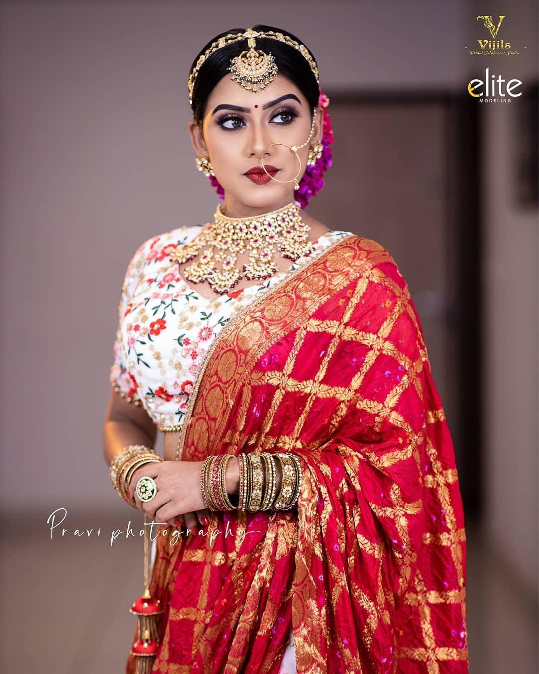 Malayalam Actress bridal makeup hot photos | Dayyana Hameed very beautiful and sexy photoshoot