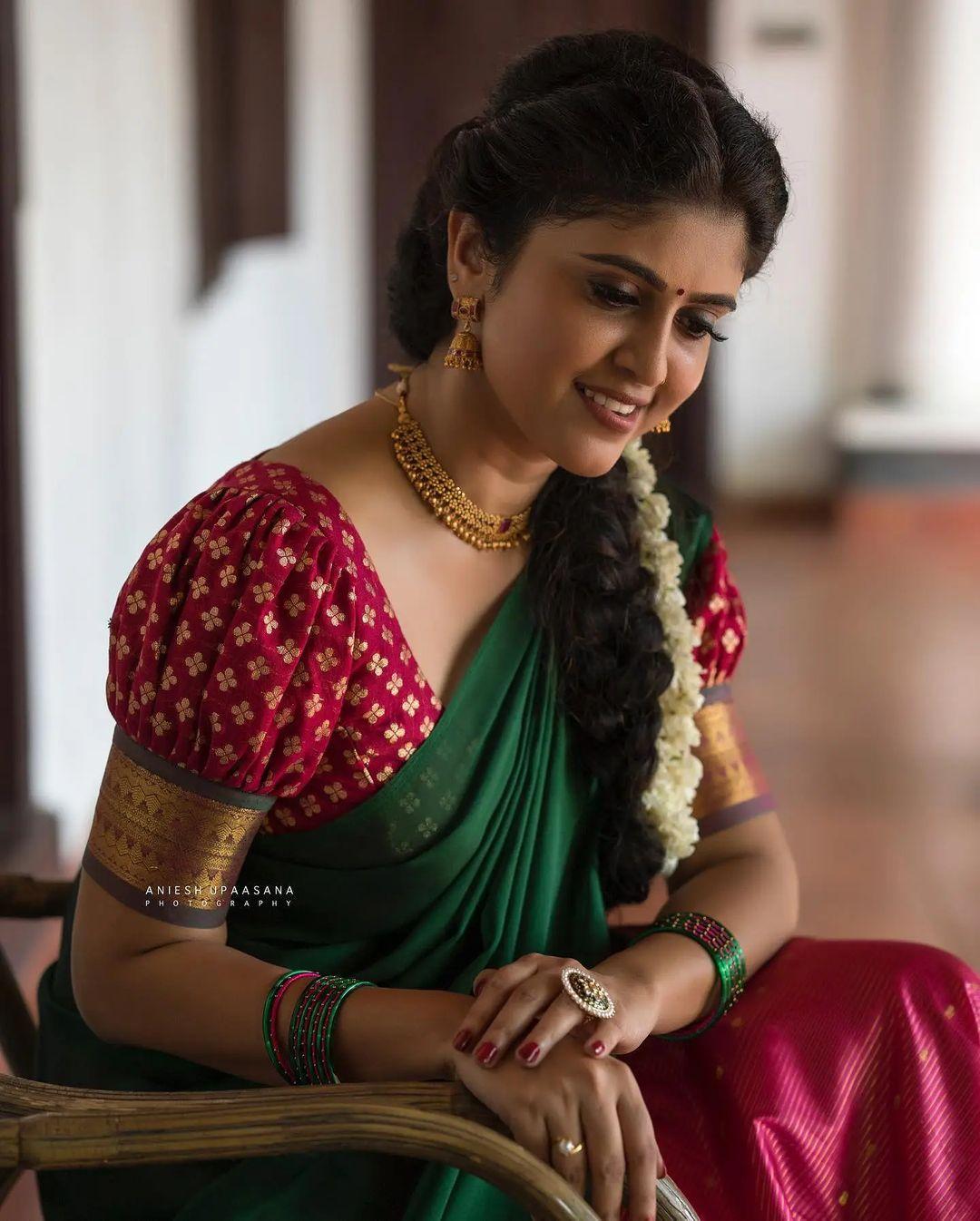 Malayalam actress Rasna pavithran half saree hot photos | exclusive hot and sexy stills