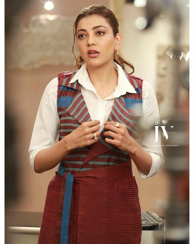 South Indian actress Kajal Aggarwal looking very cute photos |Kajal Aggarwal looking very beautiful and glamorous pictures