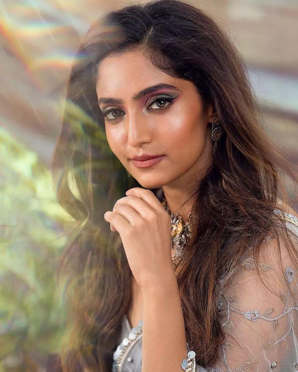 Reba Monica John in saree glamorous photos | Reba Monica John looking very glamorous photos