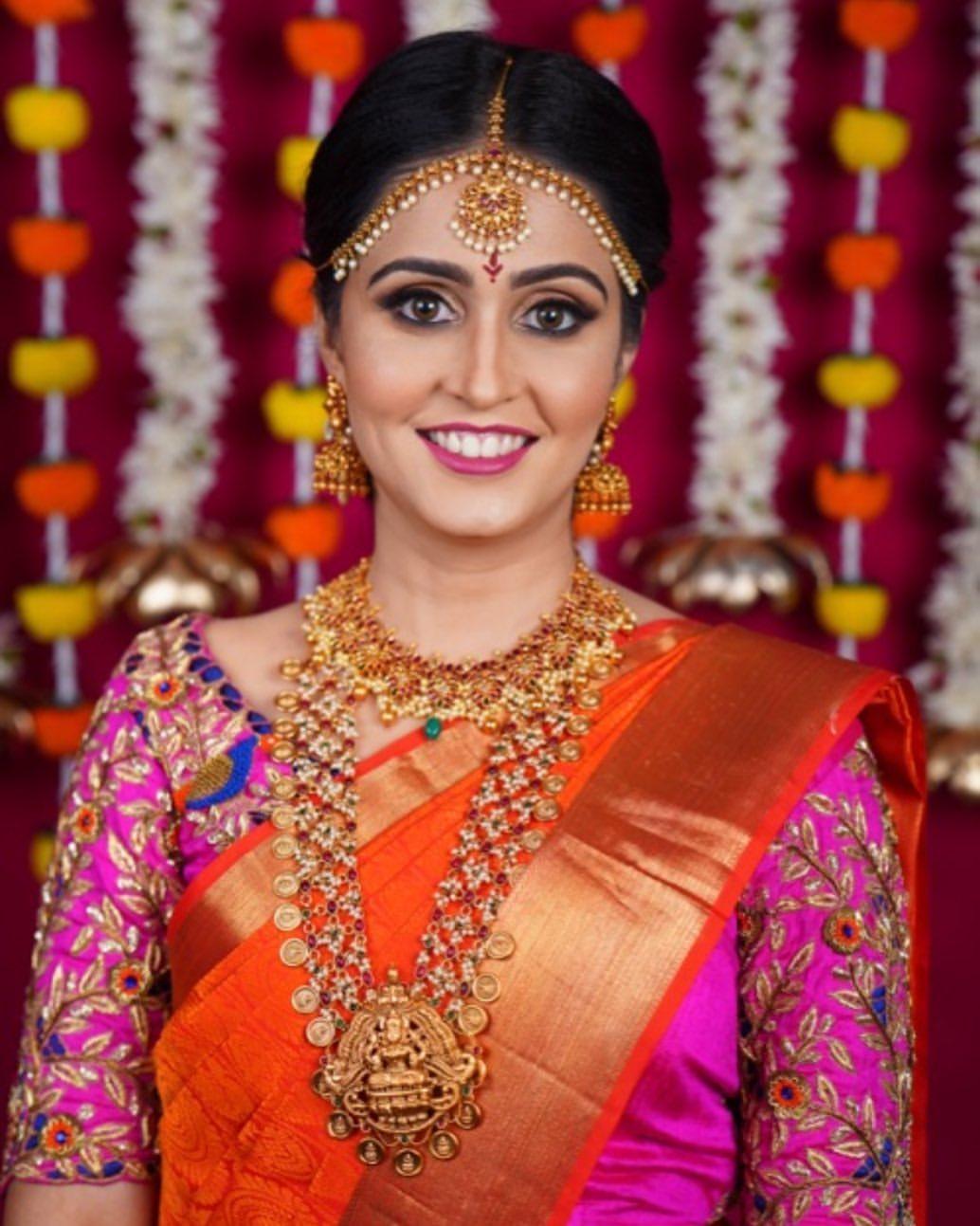 Sandalwood actress Ashita Chandrappa in bridal makeup hot photos | Ashita Chandrappa looking very glamorous and sexy photoshoot