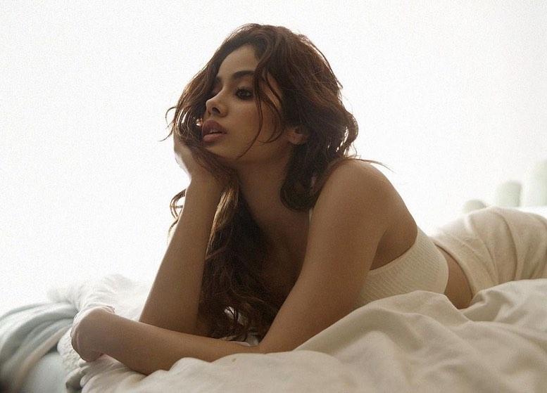 janhvi kapoor in bedroom exclusive hot photos gallery | latest hot and spicy stills