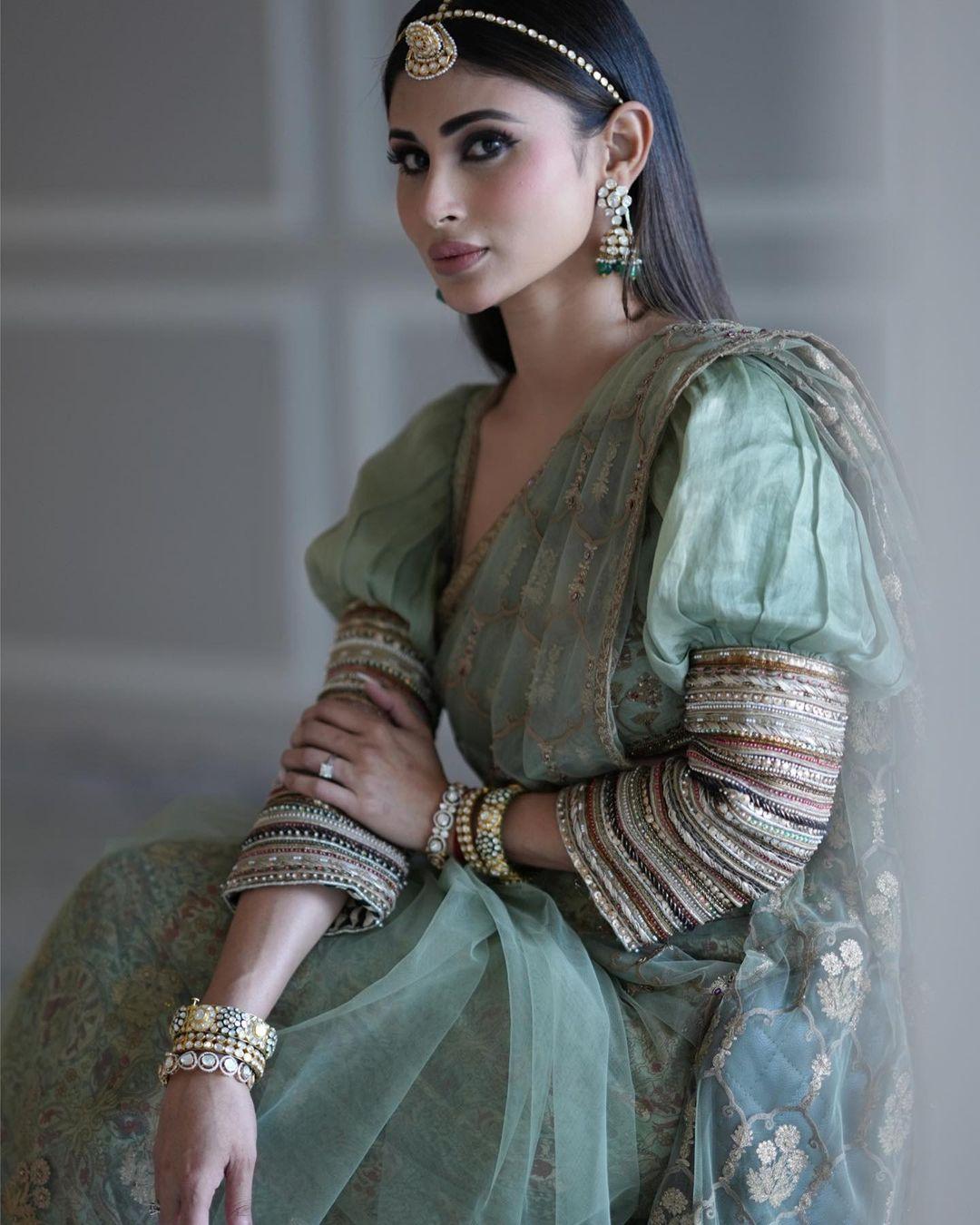Bollywood actress Mouni Roy in saree exclusive hot photos | latest hot and spicy stills