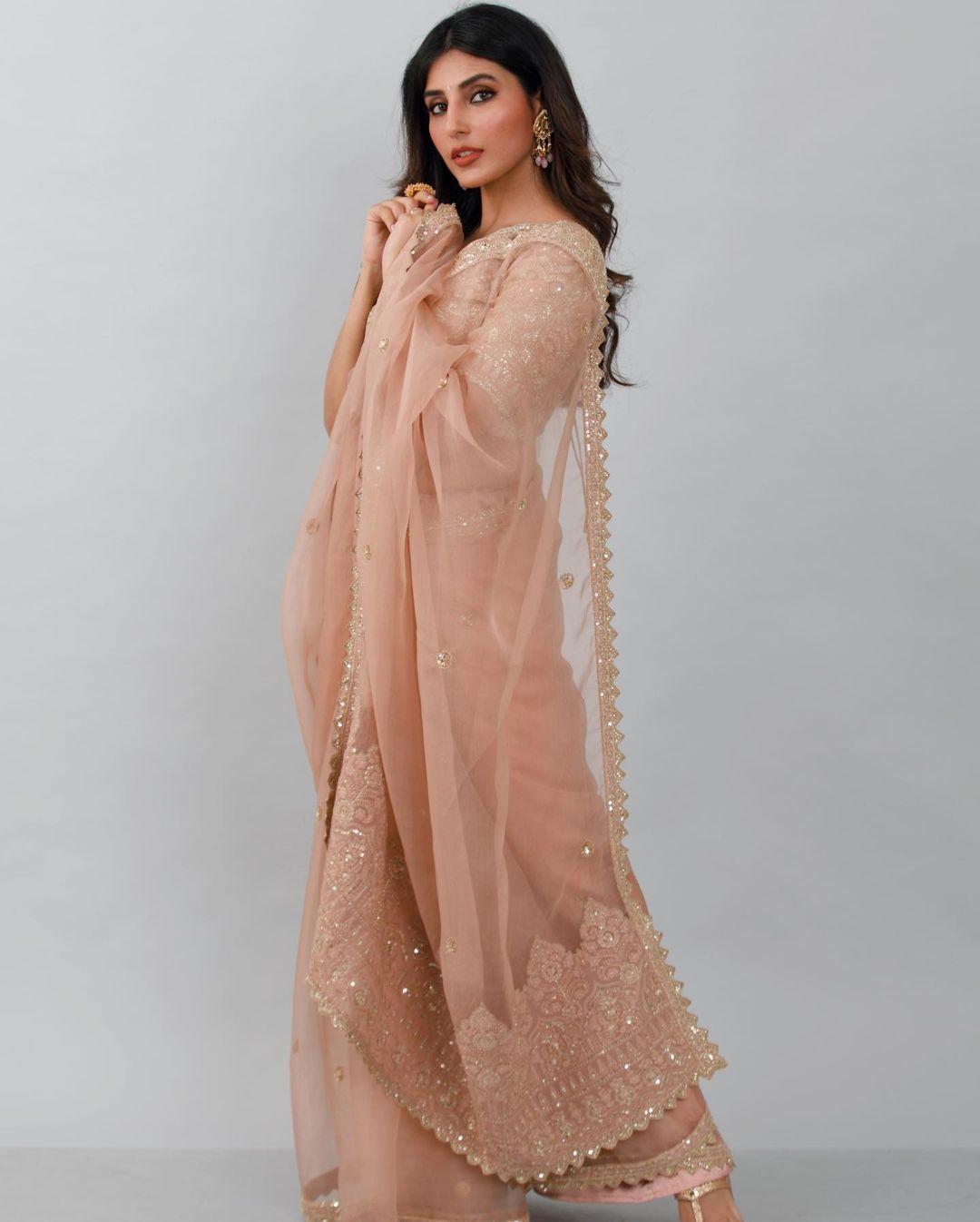 Bollywood actresses Harshita Gaur in saree glamours photos| latest hot and sexy photos