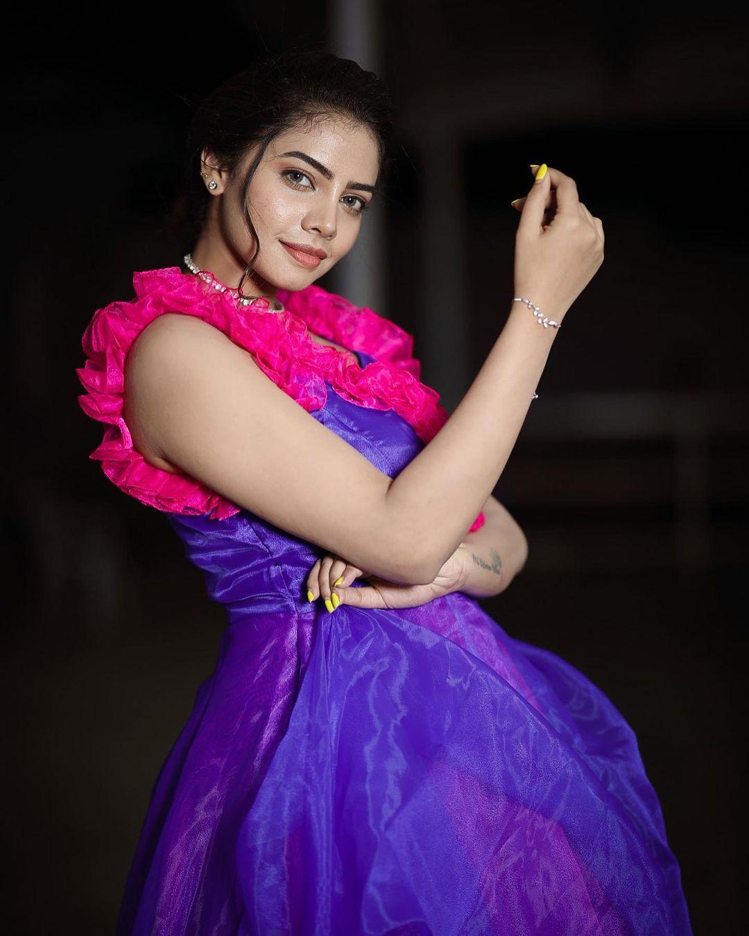 Susmitha Anala stylish and sexy photoshoot | exposing hot photos gallery