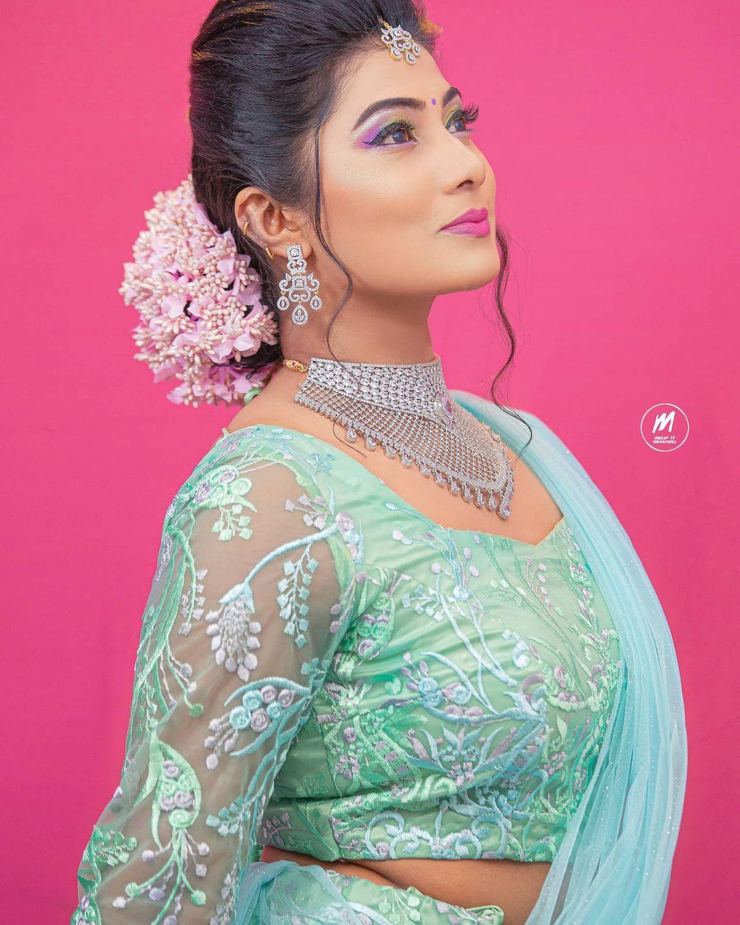 Cute and sexy photoshoot | Khushi Achar very glamours and cute photos in lehanga