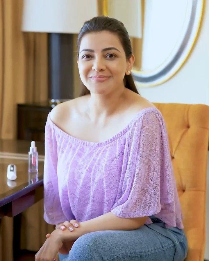 Exclusive hot and spicy stills | Kajal Aggarwal latest hot and sexy photoshoot after pregnancy