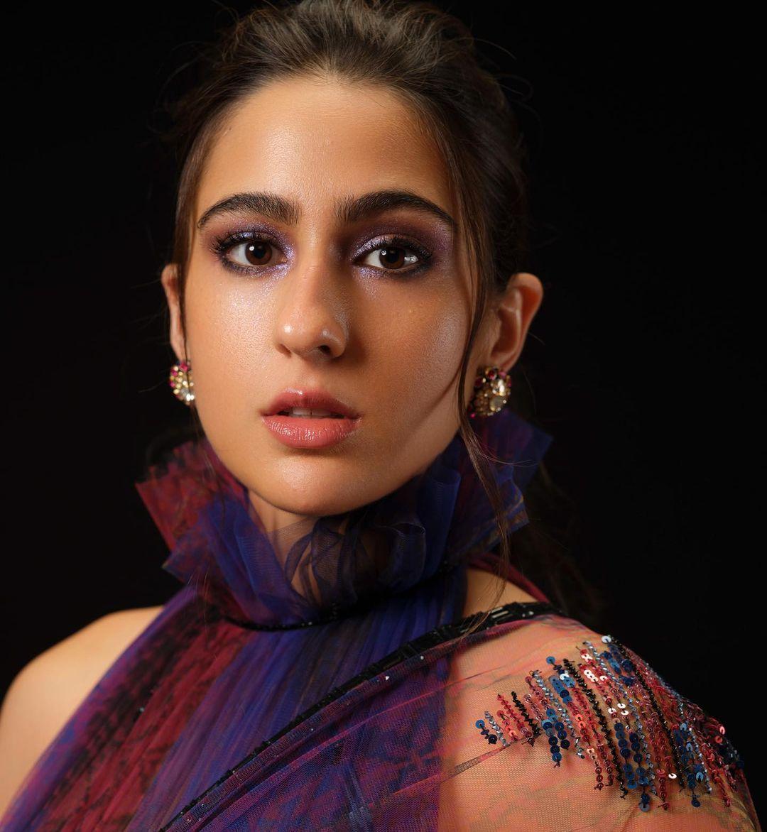 Exclusive hot photos | Sara Ali Khan in Transparent saree hot photos gallery