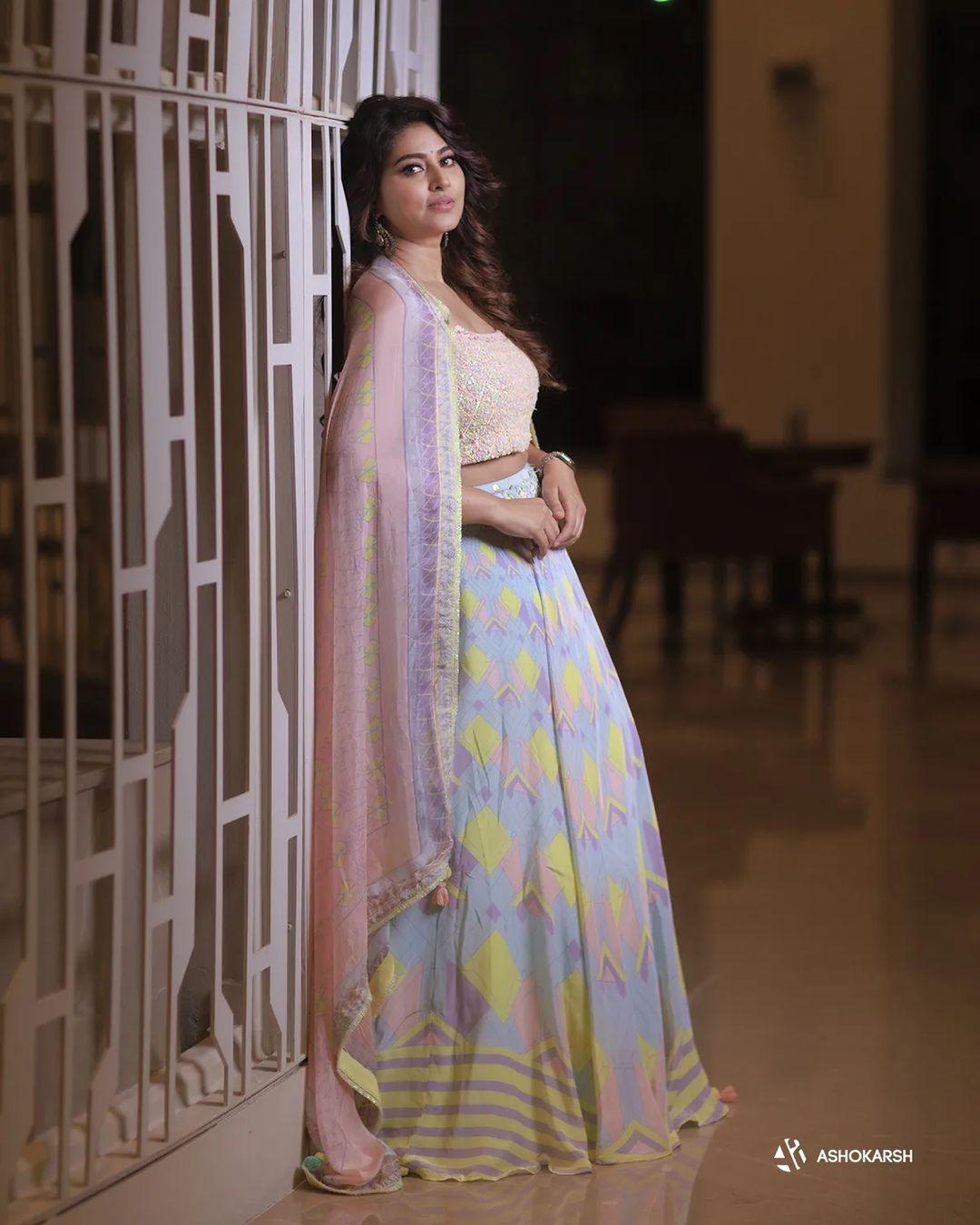 South Indian Actress hot photos | Sneha in lehanga stylish and sexy photoshoot