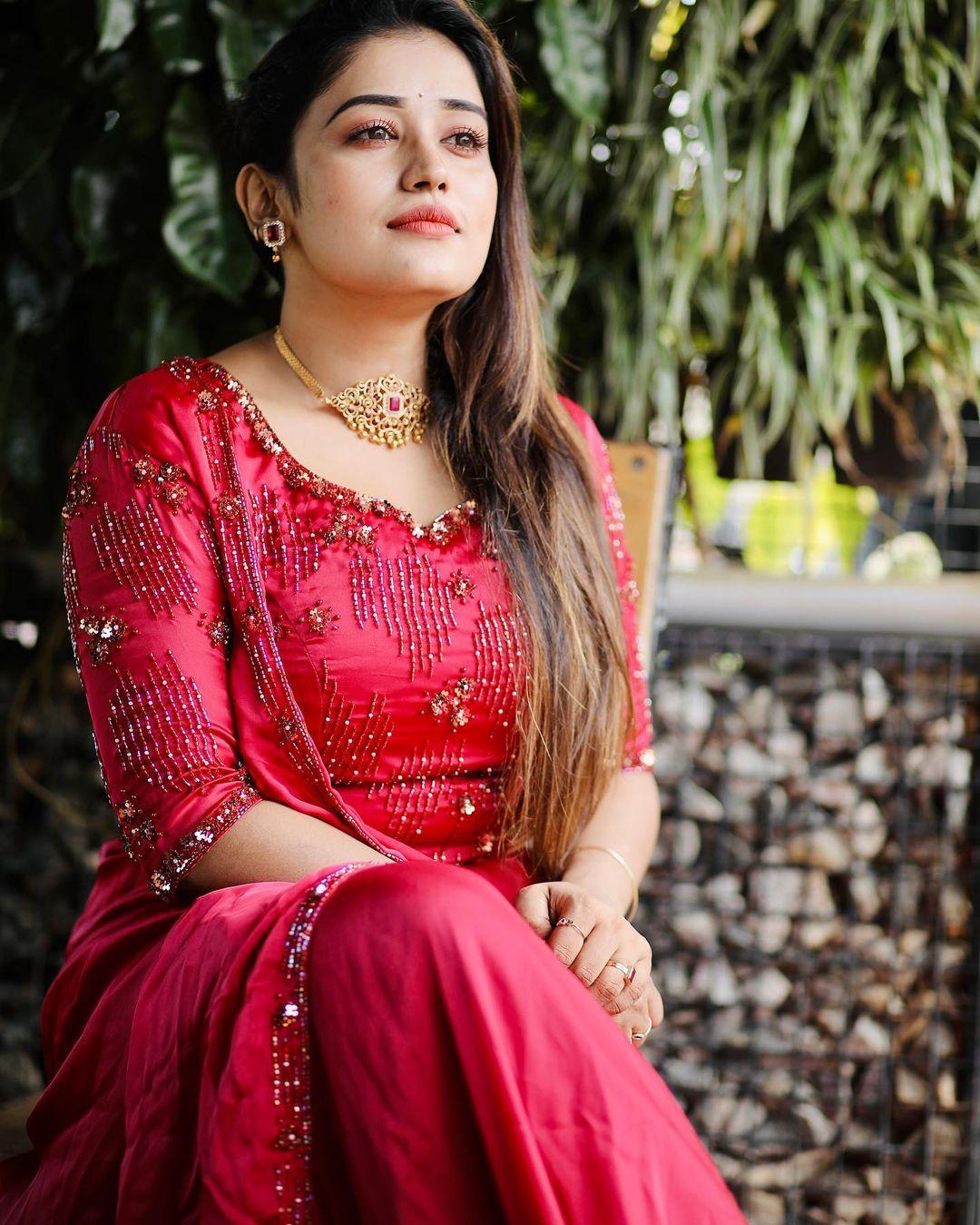 Malayalam Actress Anumol looking very glamours and cute stills