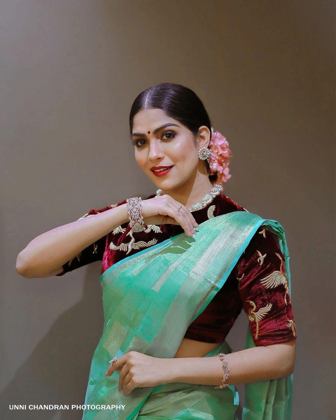 Exclusive hot and sexy photoshoot | Swasika in saree hot and sexy photoshoot