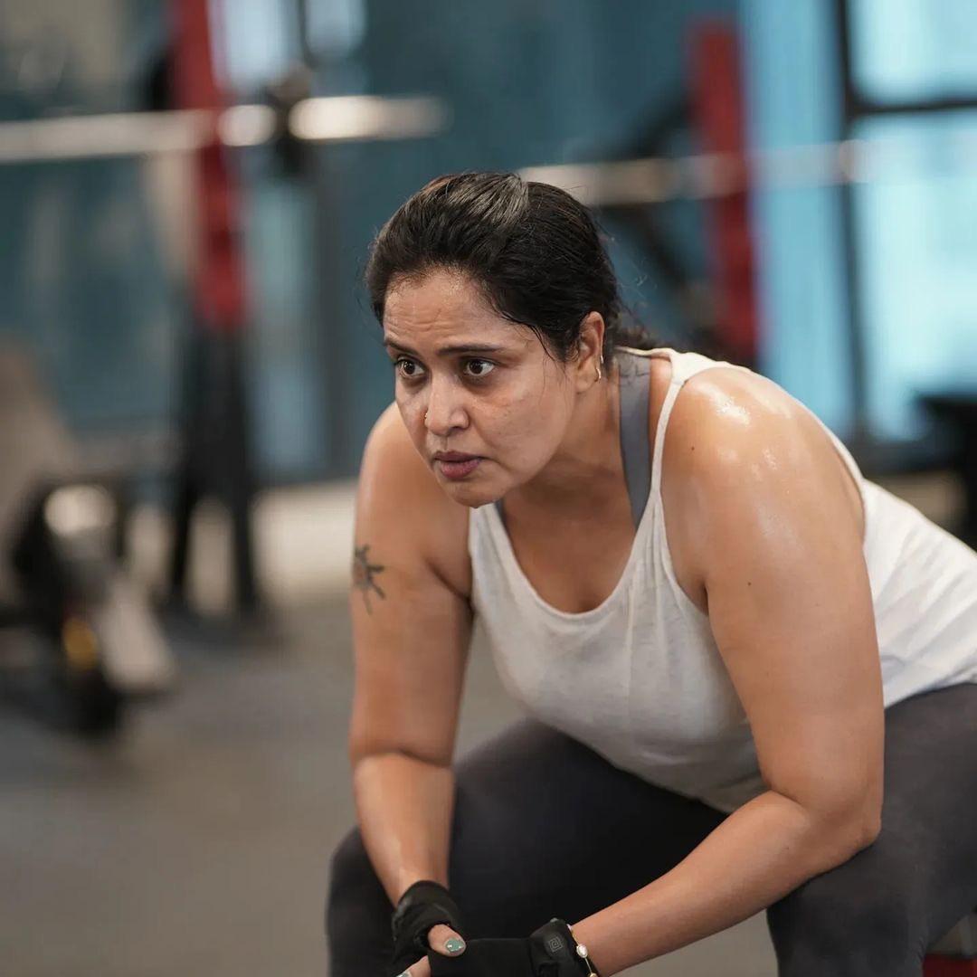 Hot and sexy photoshoot | Pragathi in workout hot and sexy photoshoot