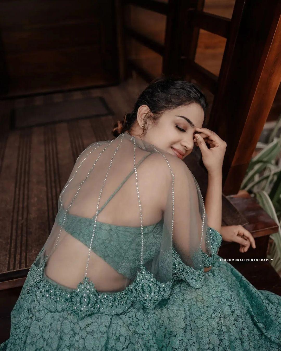 Cute and sexy stills | Aditi Ravi in transparent dress hot and sexy photoshoot