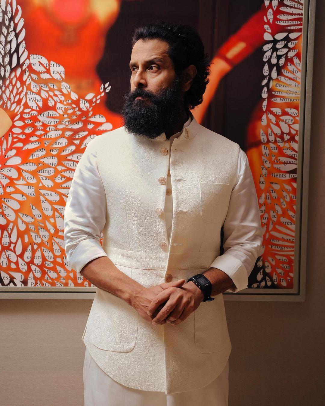 South Indian actor photos | Chiyan Vikram latest stylish and glamorous photos
