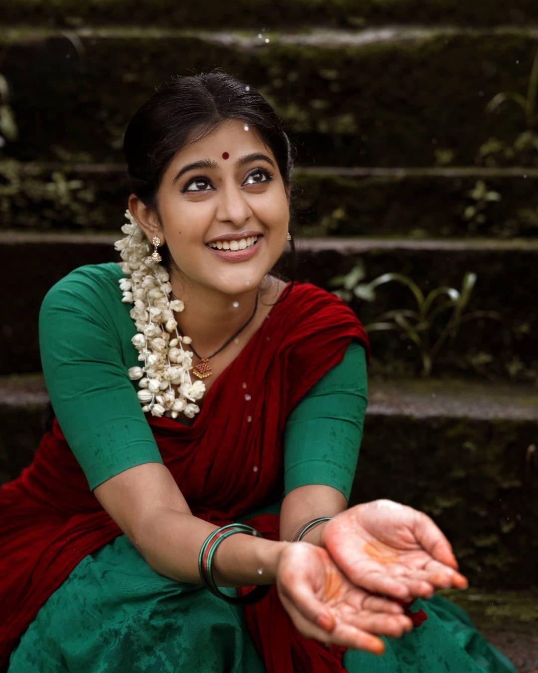 Exclusive hot and spicy photos | Sravana tn in half saree looking very glamorous photos