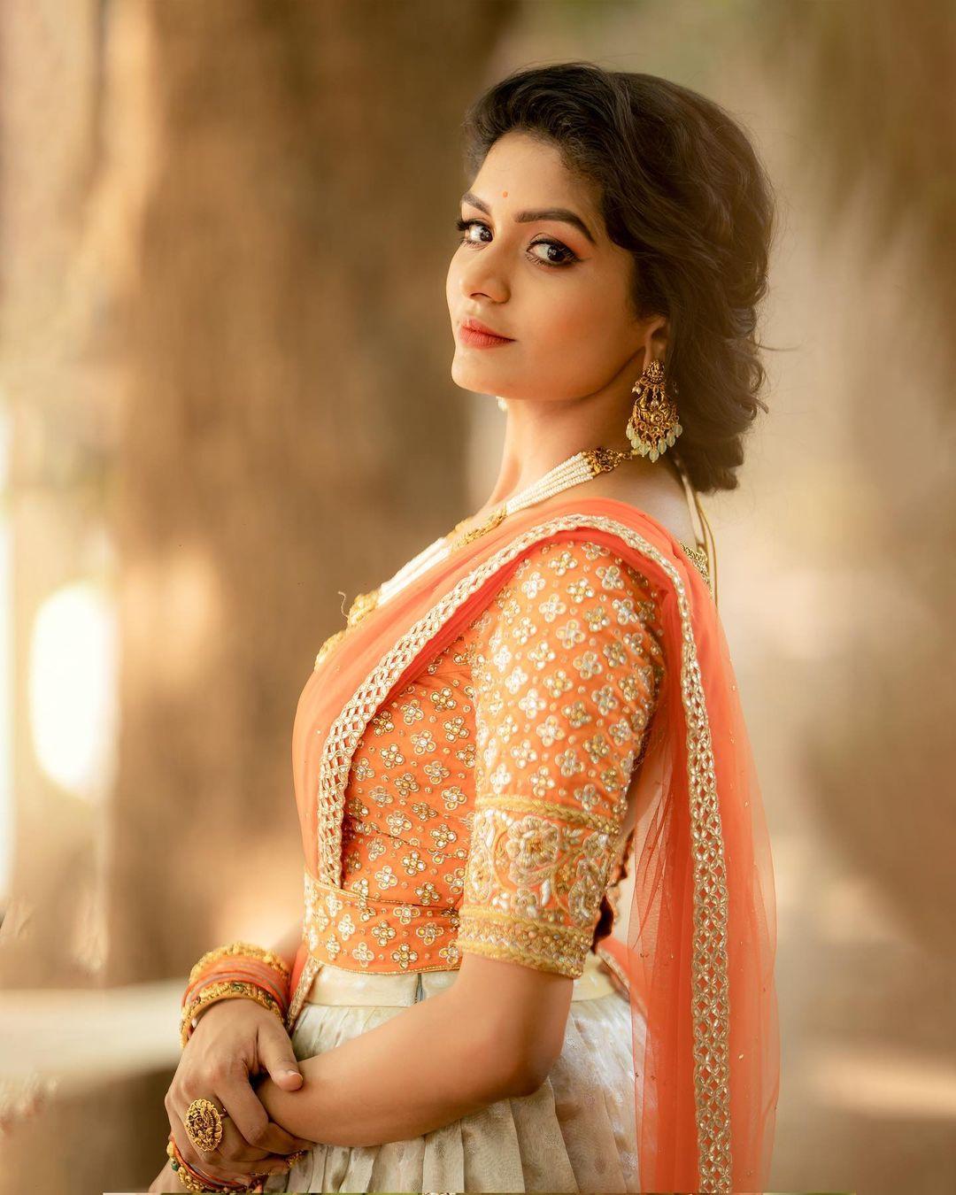 Beautiful and sexy photos | Actress Aditi Shankar Recent Navaratri Festival hot photos