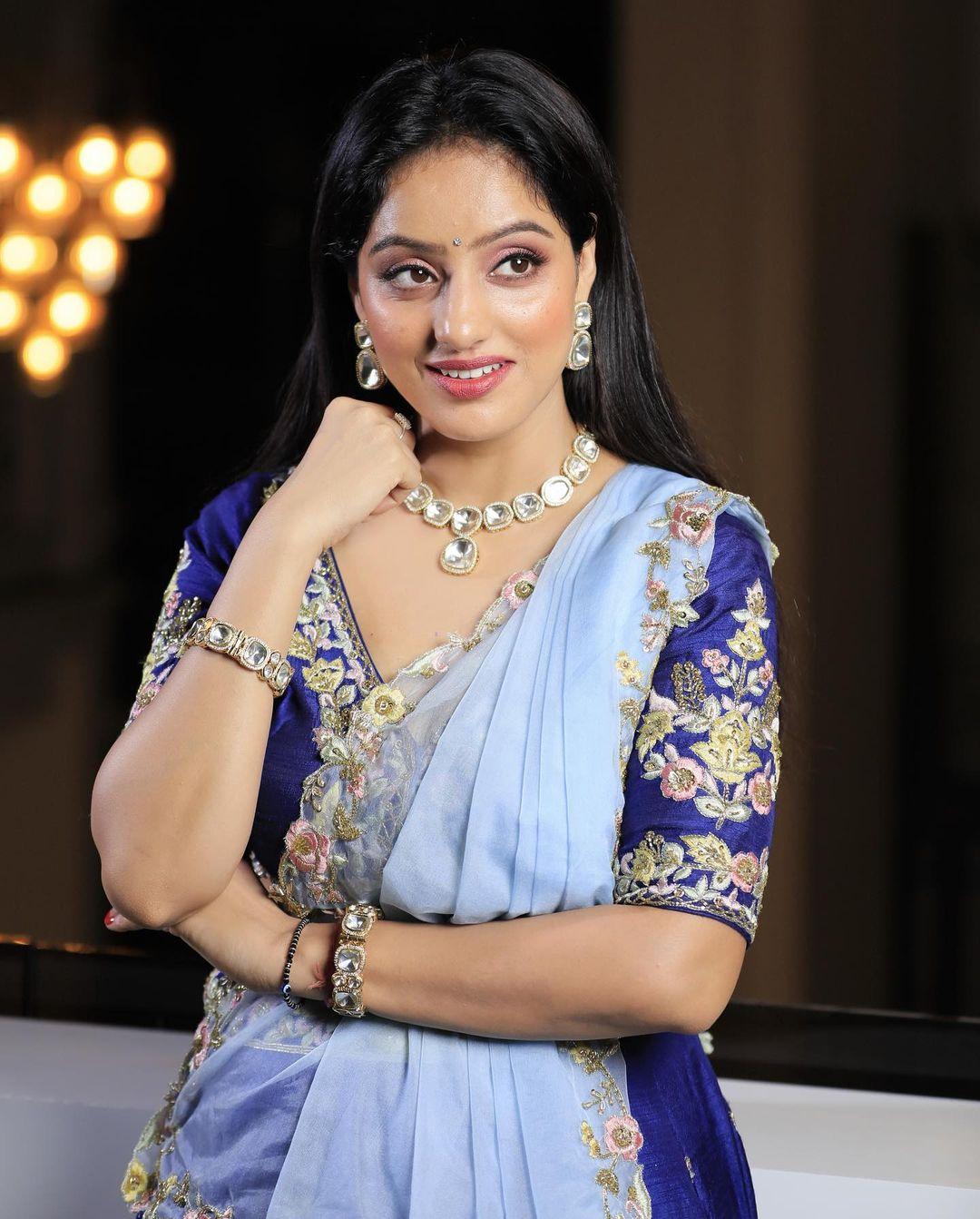 Beautiful and sexy photoshoot | Deepika Singh in half saree hot and sexy photoshoot