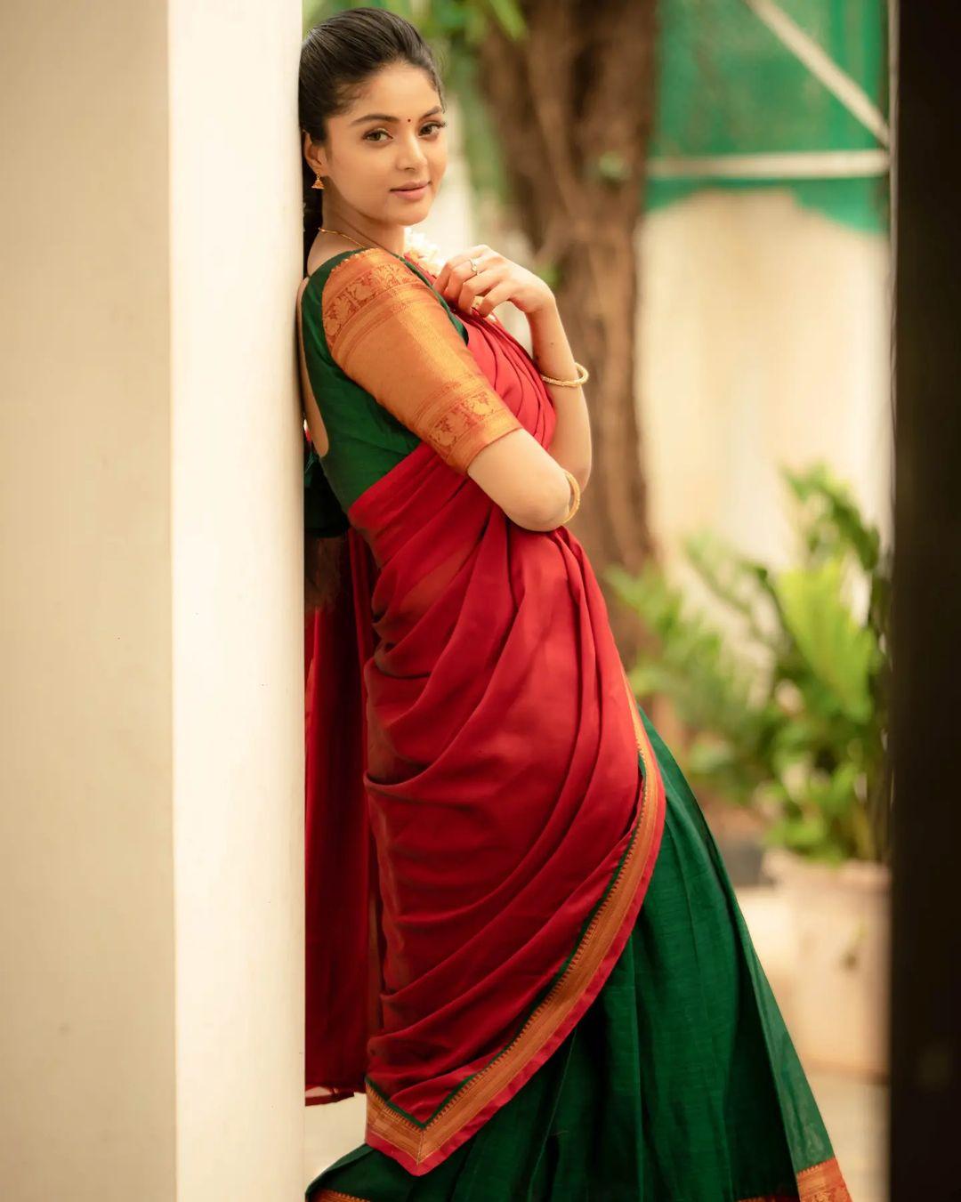 Exclusive hot and sexy photoshoot | Sanam Shetty in half saree hot and sexy photoshoot